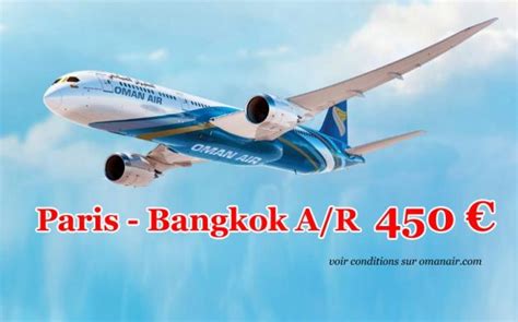 billet paris bangkok meilleur prix.